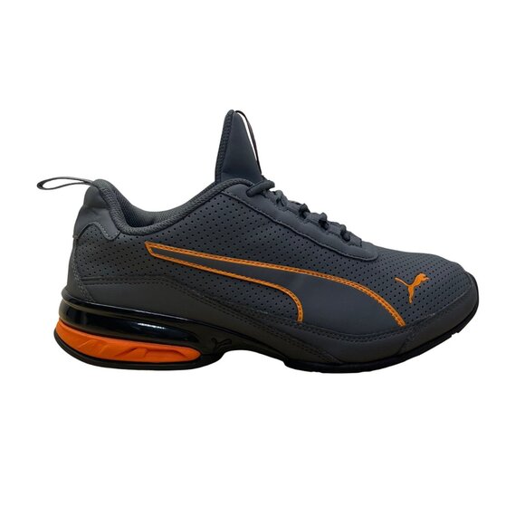 Puma Men’s Gray & Orange Archtech Viz Runner Sport SL Sneakers Size 9.5 - Picture 1 of 8